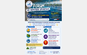 Forum des associations; Possibilité de nouvelles inscriptions